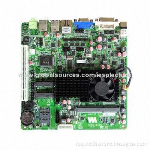 Industrial Mini-ITX Motherboard, D2550 CPU/DDR3/LAN/6COM/8USB/VGA/DVI/LVDS/Audio/MINI-SATA/PCI